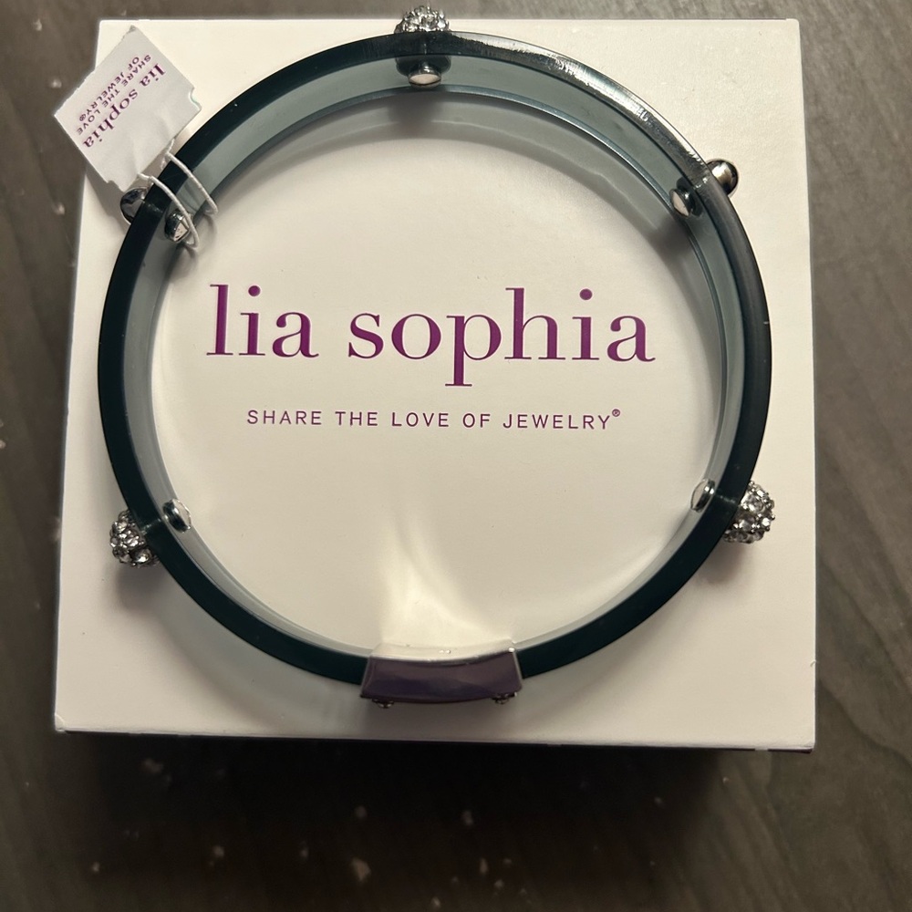 Lia Sophia Glazed Bracelet - Style 14056-05 (Licorice)